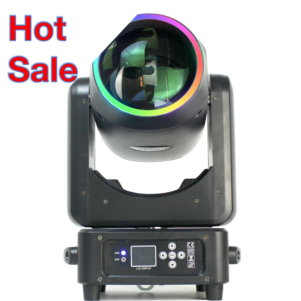 2022 New Design Super disco lights china LED Beam Light Moving Head Stage Light 300W Sharpy with Prism Factory Price