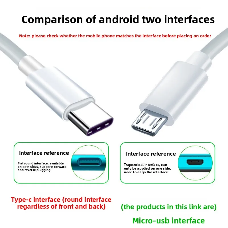 Cavo USB tipo C 3/5/8M di ricarica rapida lunga per telefono Android con fotocamera Ezviz
