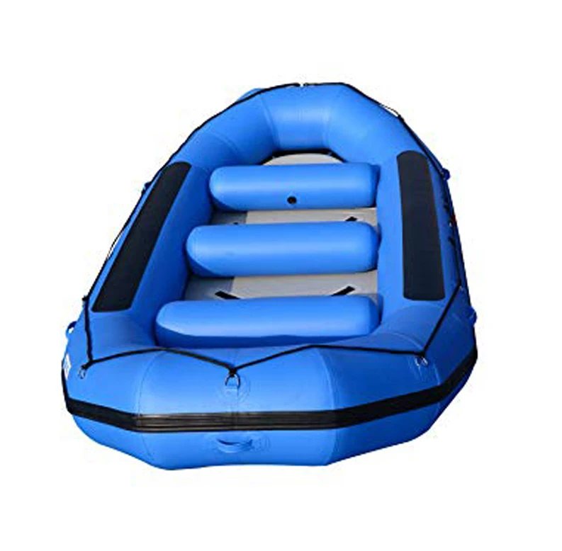 

Rafting Boat Price Hovercraft Packraft PVC/HYPALON/ORCA Inflatable Island River Raft for Sale