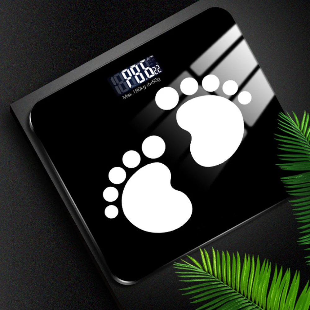 Home health weight scale bathroom scale human body weighing digital electronic fat scale can be customized logo production