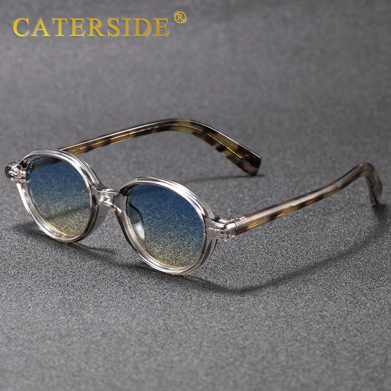 

CATERSIDE модные круглые мужские солнцезащитные очки в маленькой оправе, брендовый дизайн, солнцезащитные очки, женские вечерние очки для путешествий, украшения