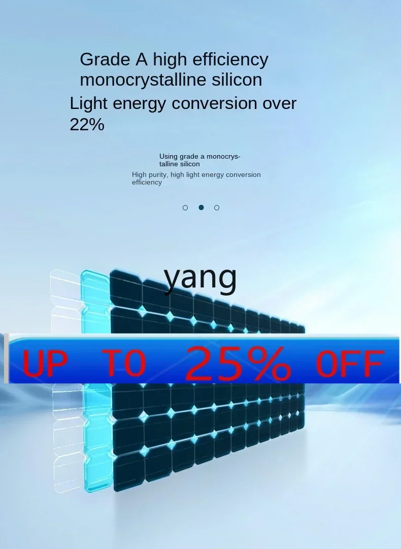 

CX солнечная складная панель генерации электроэнергии монокристаллическая кремниевая портативная фотоэлектрическая панель складная