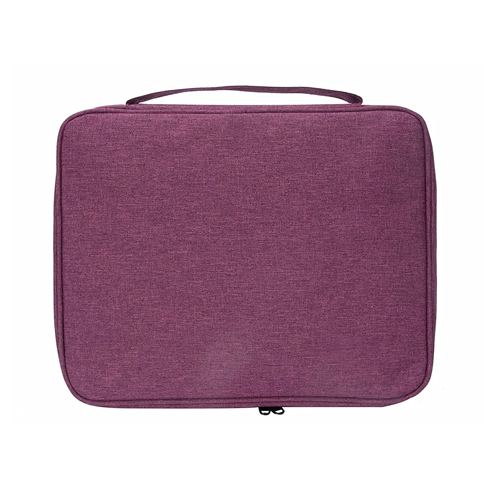 

48 Slots Wrist Travel Case Watchband Storage Pouch Bag Double Layer Organizer Watchband Holder Pouch Case