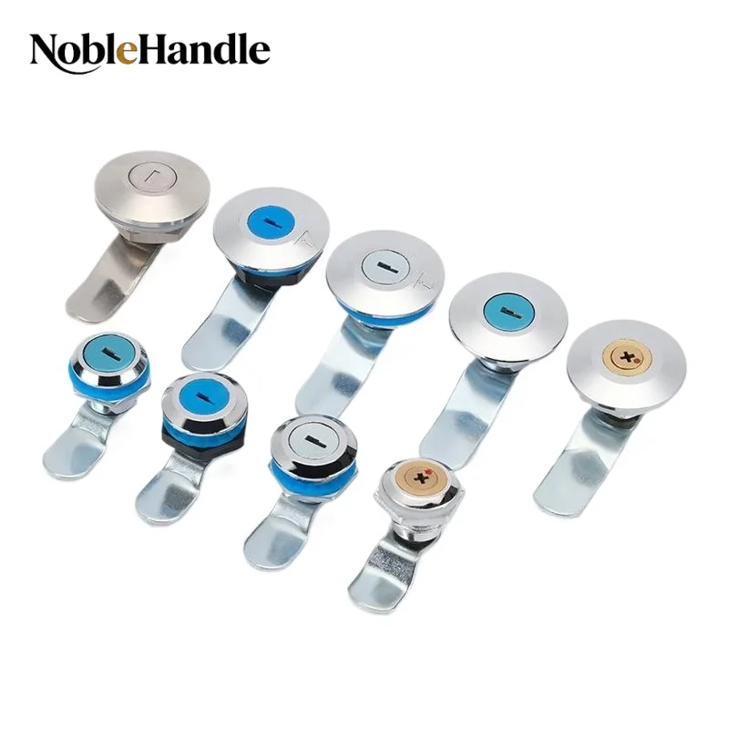 MS401 MS403 Zinc Alloy Keyed Cam Lock for Distribution Box Electric Meter Cabinet Electrical Cabinet Door Hardware Security Lock