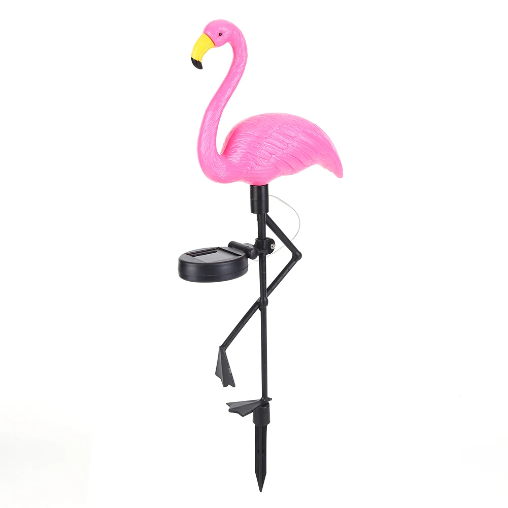 

Solor Power Yard Lighting Pink Bird Flamingo Outdoor Lawn Light 600mAh Solar Garden Light IP55 Waterproof Home Garden Decoration