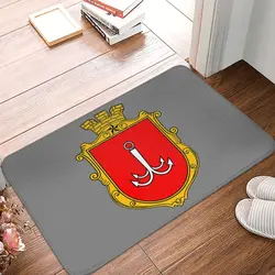 Coat Of Arms Of Odessa, Ukraine Anti-slip Doormat Floor Mat Dust-proo Carpet Rug for Kitchen Entrance Home Bathroom Footpad Mats