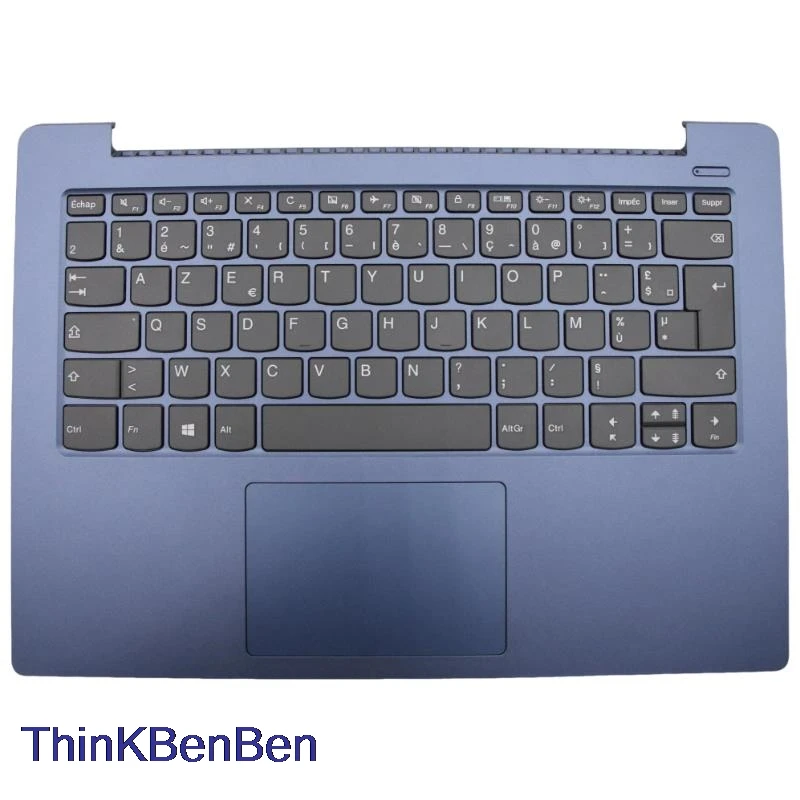 Imagem -01 - Capa Superior Palmrest Shell para Lenovo Ideapad Tampa do Teclado Azul 330s 14 14ikb 14ast 5cb0r07738 fr Francês capa superior palmrest shell para lenovo ideapad tampa do teclado azul 330s 14 14ikb 14ast 5cb0r07738 fr frances 01