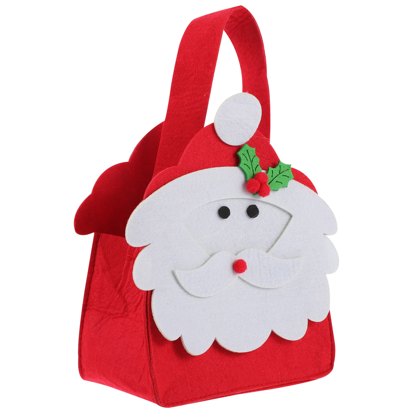 

Bag Christmas Gift DIY Felt Cloth Cartoon Festive Themed Storage Pouch Eco Friendly Grocery Shopping Retail Bag
