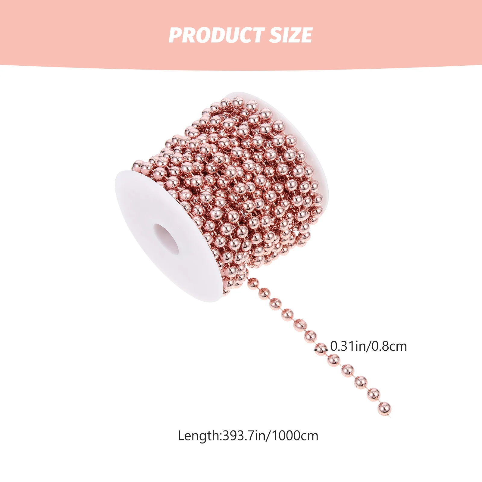 1 لفة حبات اللؤلؤ الستار حبة سلسلة الباب حبة قلادة قلادة الزخرفية لستار الباب حفل زفاف الديكور