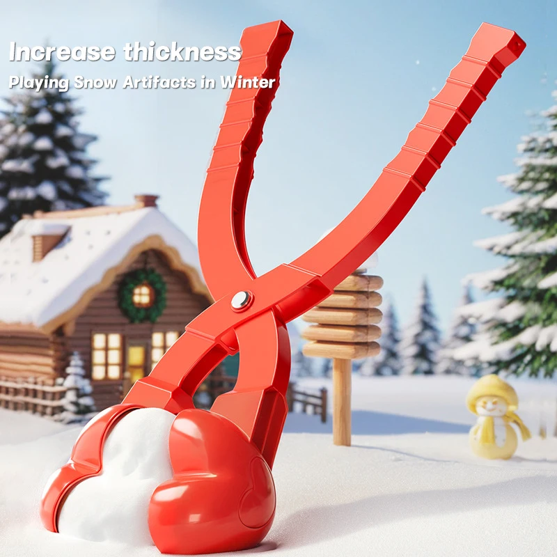 Pince à boules de neige de forme Multiple, 1 pièce, pince de fabrication de boules de neige en plein air, jouets de sport pour enfants, outil de lancer de boules de neige
