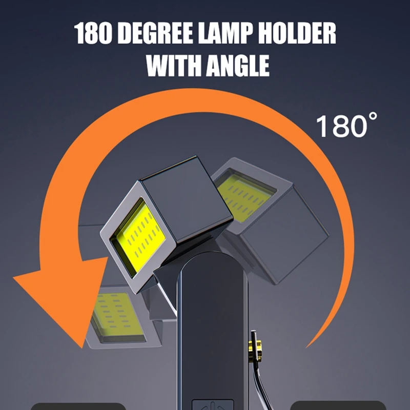 Magnetische werklamp Oplaadbare COB-zaklamp Geschikt voor nachtwerk Noodlamp Nachtlampje Kleine autolamp