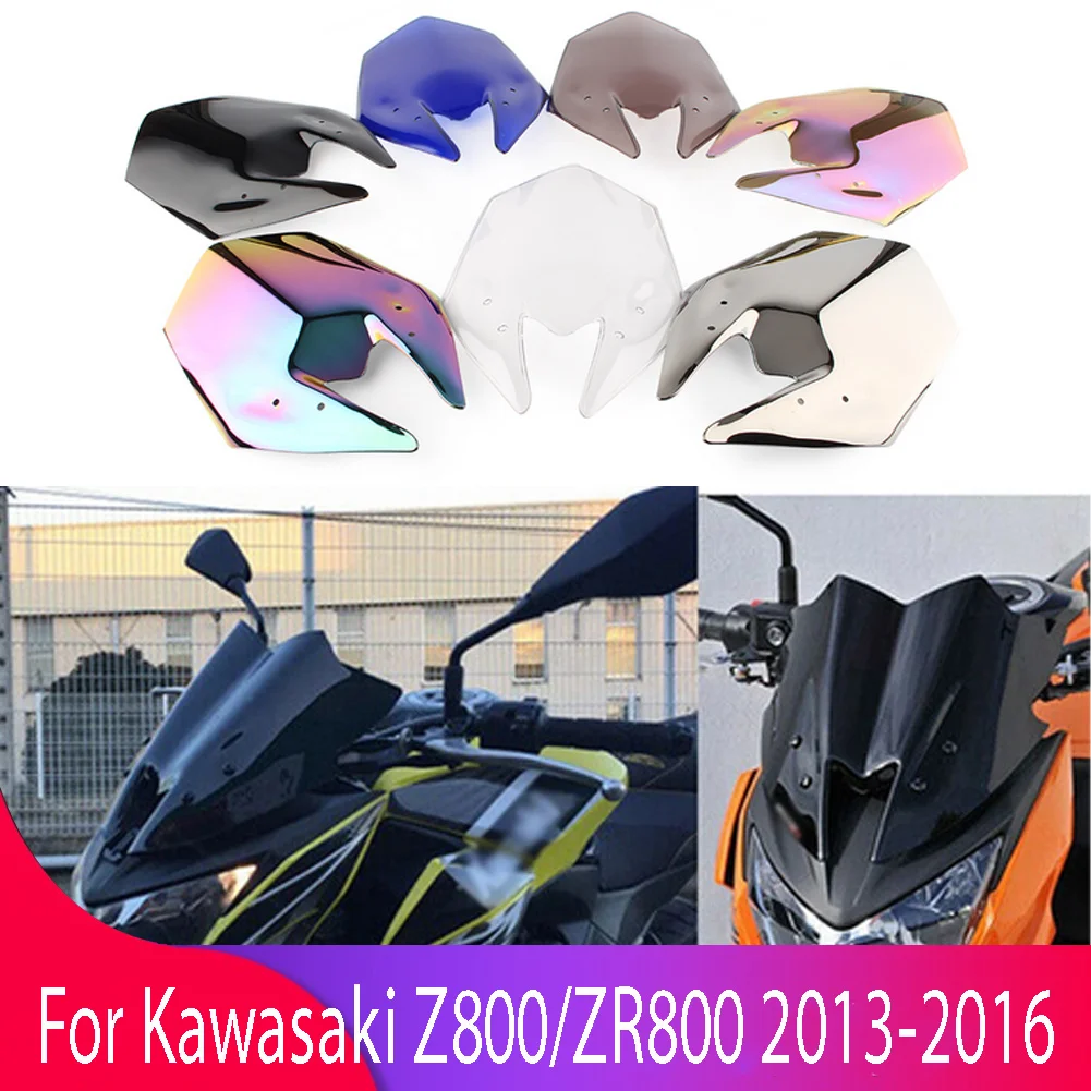 Windshield For Kawasaki Ninja Z 800 Z800 2012-2018 Double Bubble WindScreen Motorcycle Accessories Fairing Deflector