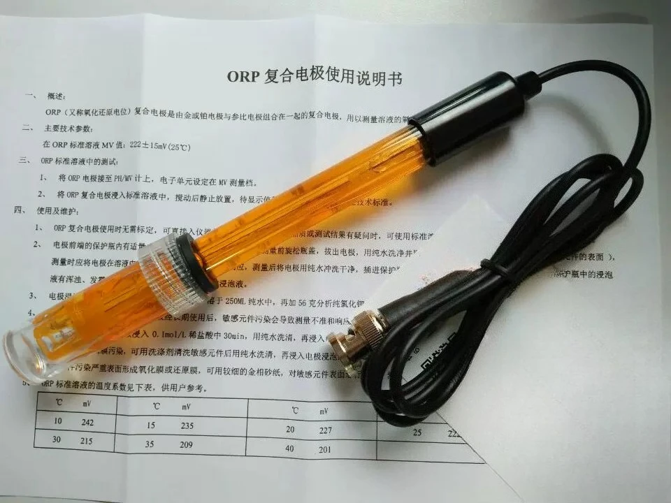 501 ORP Electrode – Oxidation-Reduction Potential Sensor for Laboratory, Water Quality & Environmental Analysis
