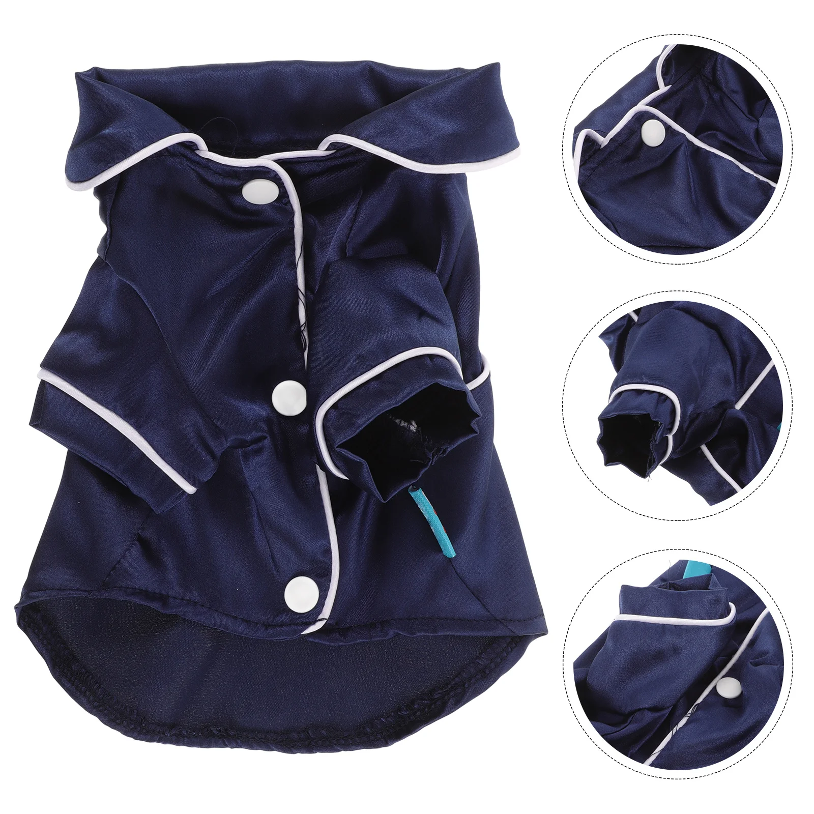 

Dog Cotton Pajamas Small Baby Dog Clothes Indoor Costume Lightweight Comfortable Pet Sleepwear for Daily Wear Parties Photo