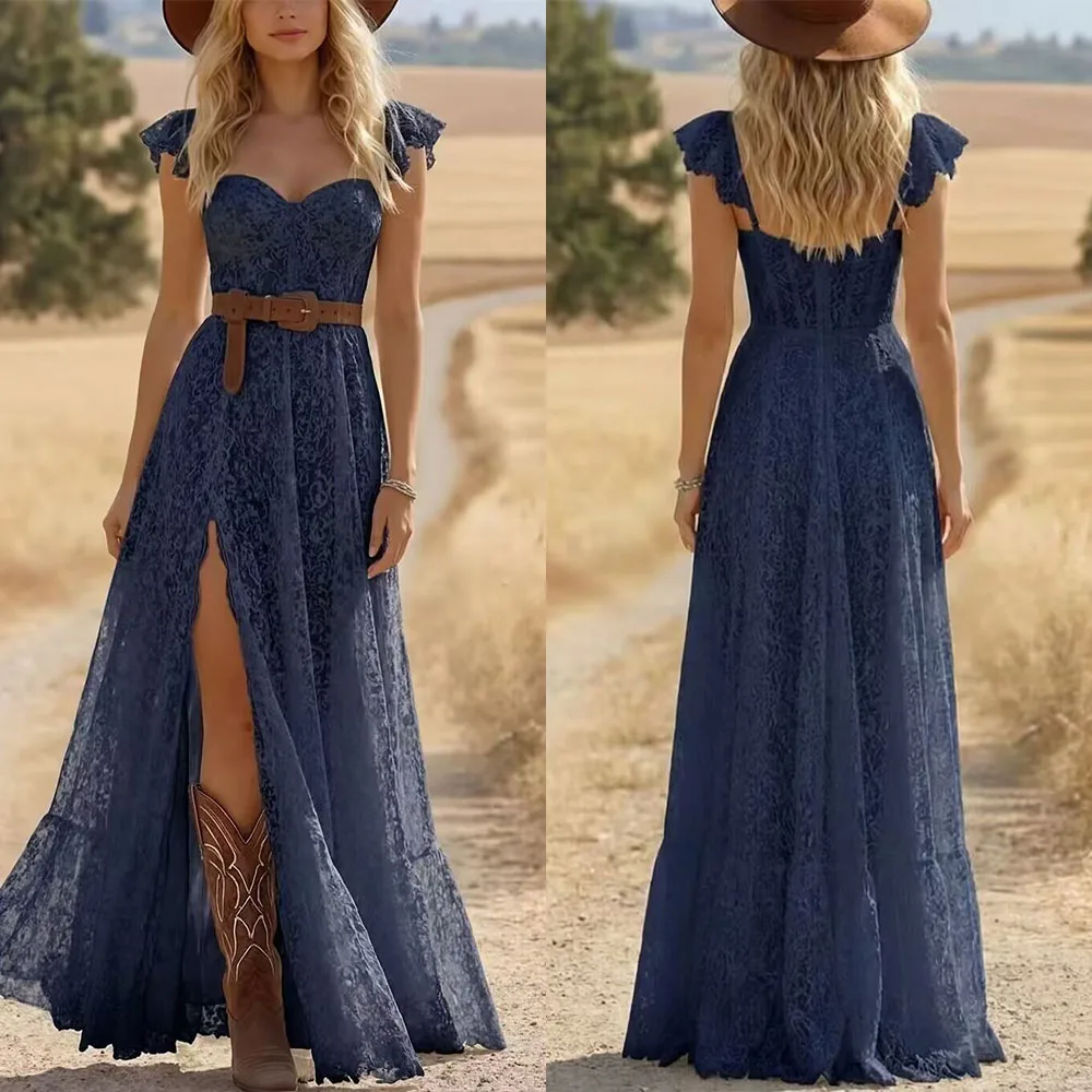 High Quality Customized Sweetheart Floor Length Backless Woman Short Sleeves Kate Middleton Dress Dresses for Women Party فستان