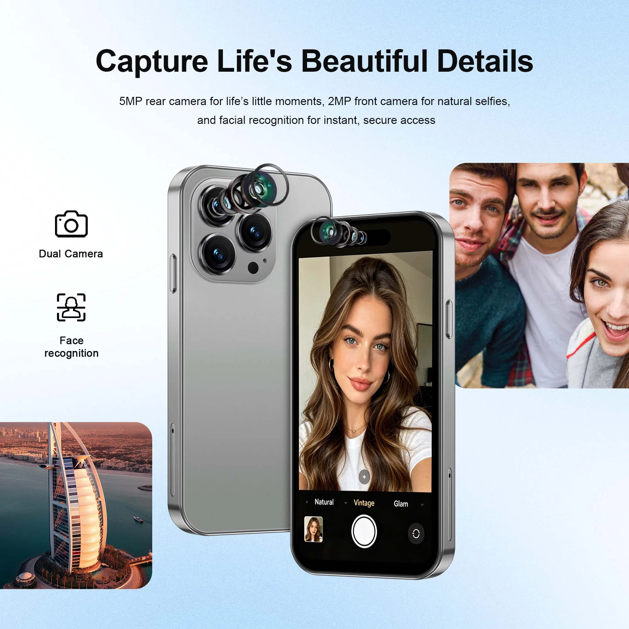 SERVO S16 Mini 4G LTE Smartphone Android 12 Dual SIM 16GB/64GB ROM