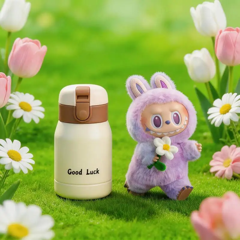 

Термос POP MART THE MONSTERS Forward High Energy Series LABUBU: Профессиональная вакуумная кружка с изоляцией, высокое качество