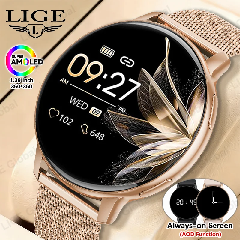 Smartwatch Custom - LIGE 1.39