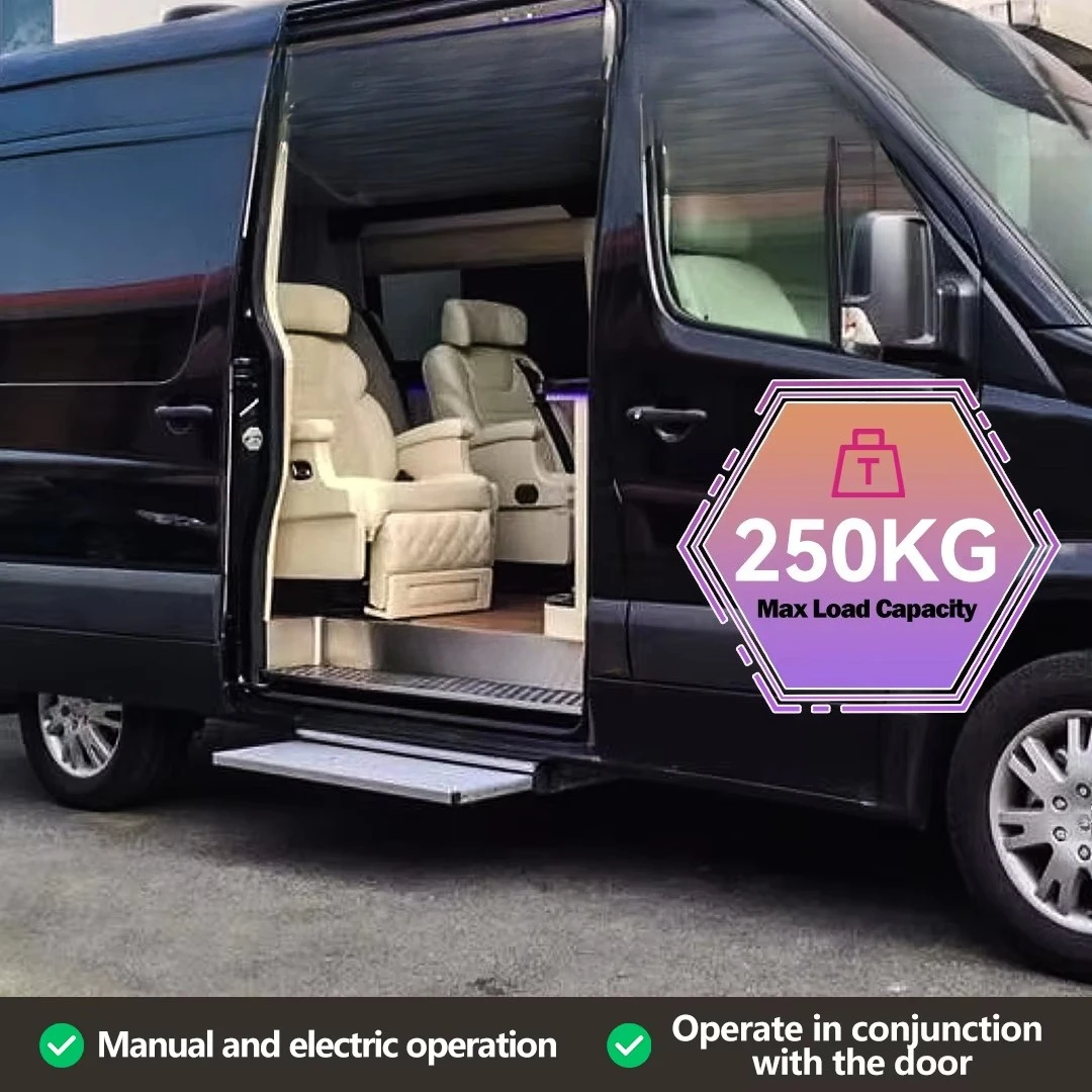 CE and EMARK Certified ES-S Series Electric Sliding Step for Minibus and vans