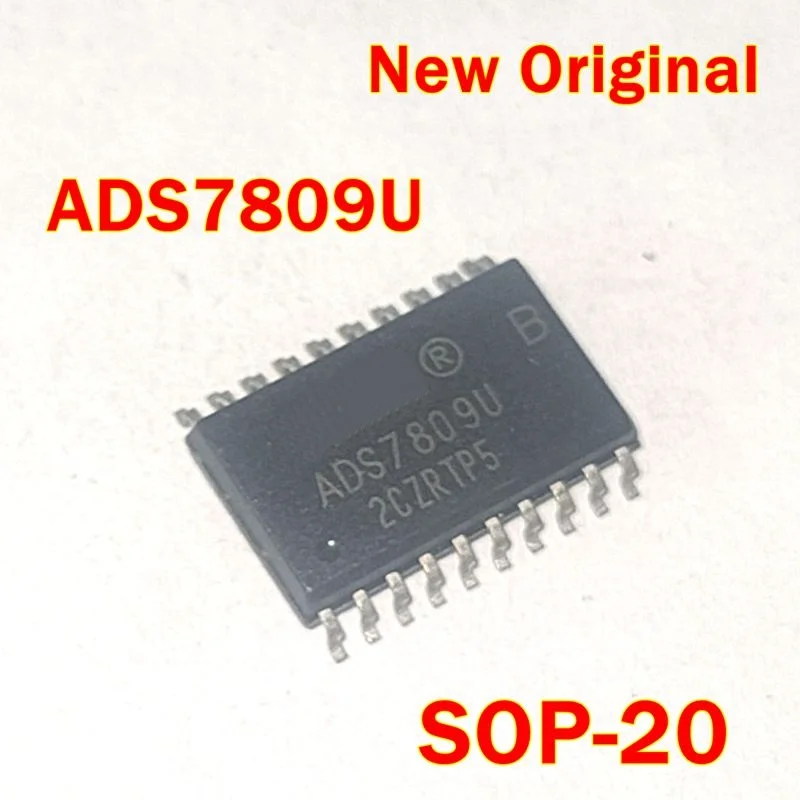 1Pcs to 100Pcs Ads7809U Sop-20 New Original 16-Bit 10Ms Serial Cmos Sampling Analog-To-Digital Converter