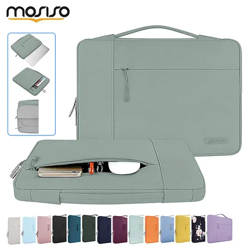 Bolsa para ordenador portátil de 13 13,3 14 15 16 pulgadas para Macbook Air Pro M4 M3 M2 M1 funda 2025 2024 bolso para portátil maletín impermeable
