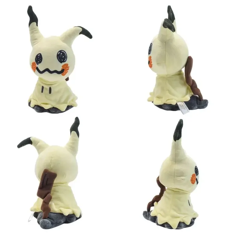 HOTSALE VOORRAAD Mimikyu Knuffels Collectible Zachte Pluche Cos Mimikyu Knuffeldier Leuke Cartoon Eevee Espeon Glaceon Poppen Geschenken