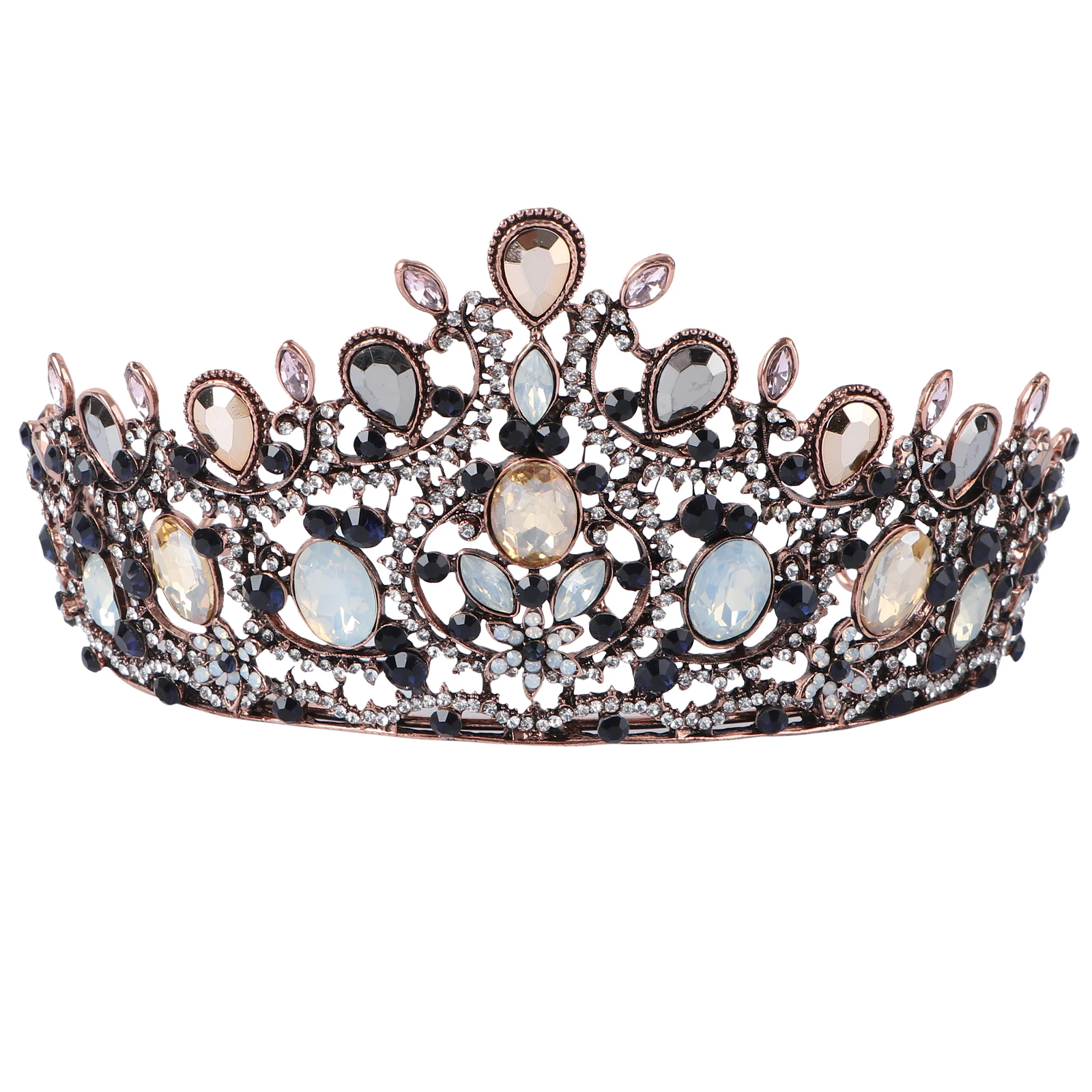

Crown Headband Wedding Hair Decor Elegant Bridal Hoop Headdress Bridesmaid Accessories Fashionable Prom Pageants Parties