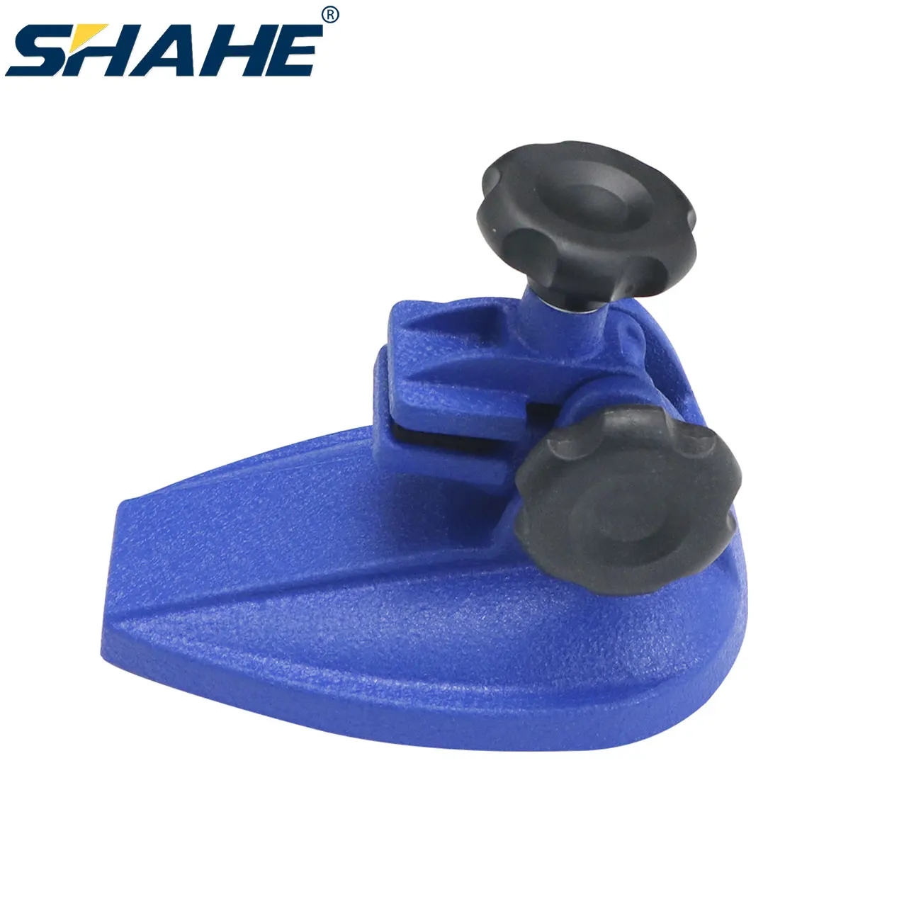 SHAHE Precision Micrometer Holder Stand Base ฐานเหล็กหนักที่แข็งแกร่งสําหรับไมโครมิเตอร์