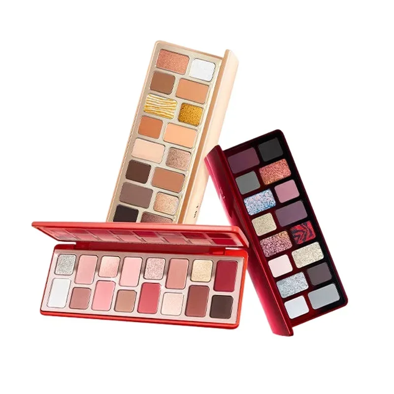 Chéeryep  Eyeshadow Palette 16 Color Neutral Eye Shadow Plate Make Up Earth Color Matte Glitter Vegan,Cruelty-free Makeup