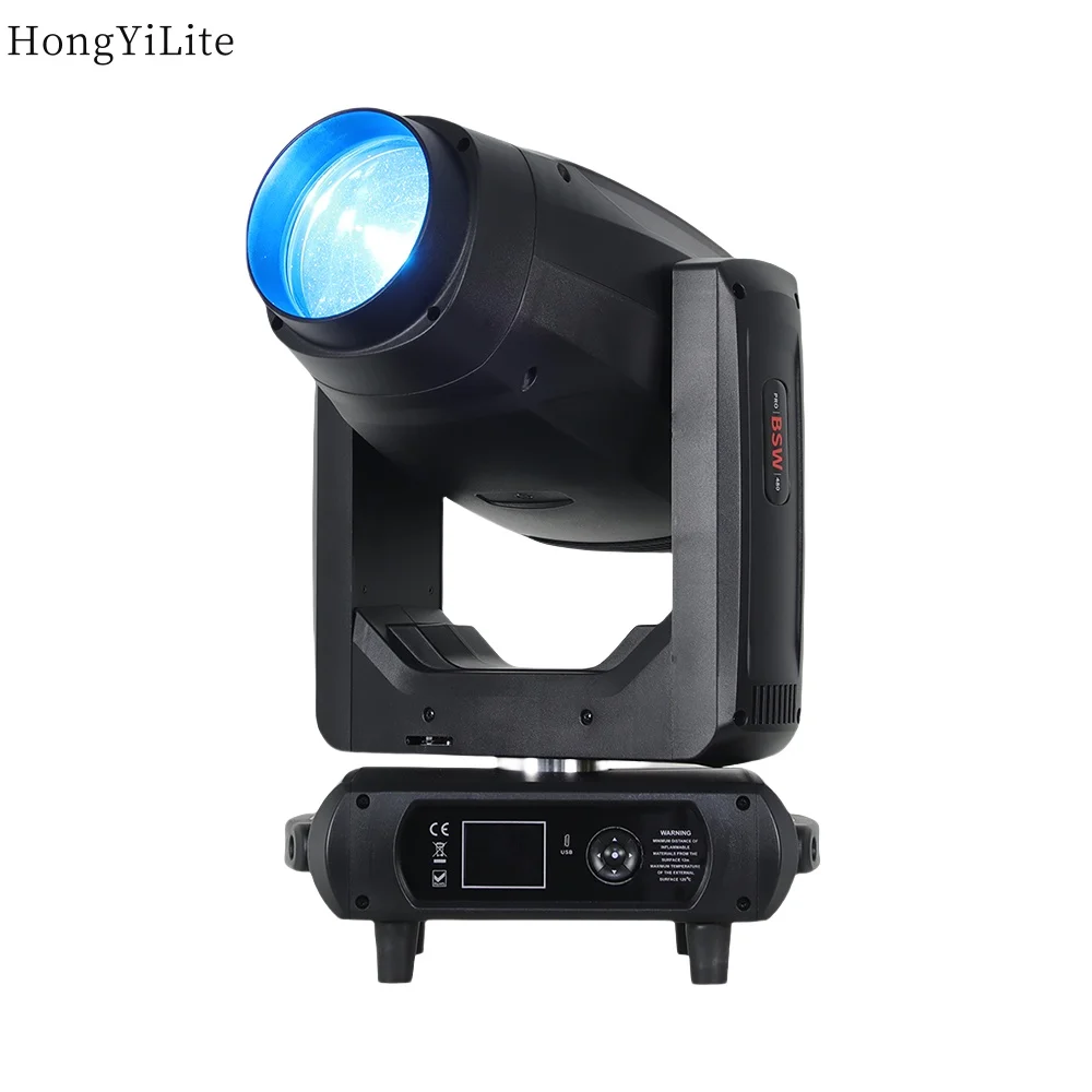 

HongYiLite 400 Вт Светодиод с подвижной головкой 3в1 BSW DMX Stage CMY CTO Sharpy Beam Gobo Spot Wash Высокое качество освещения для DJ Disco Nightclub