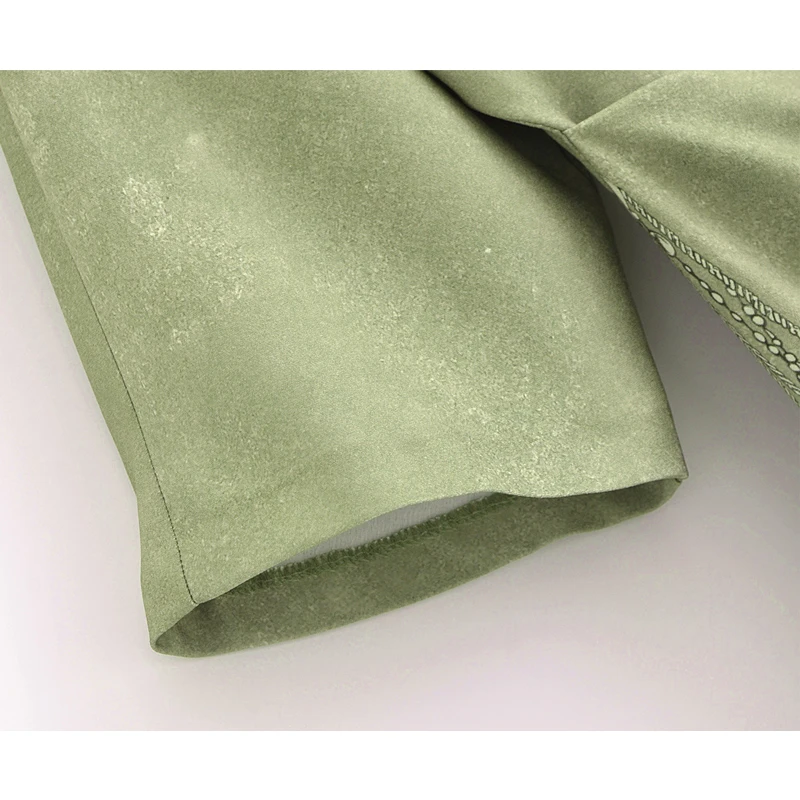 MUJER プリントチェーンミディドレス女性ドレープエレガントなパーティードレス女性のためのカジュアルラップ女性のドレスワイドスリーブ女性のドレス