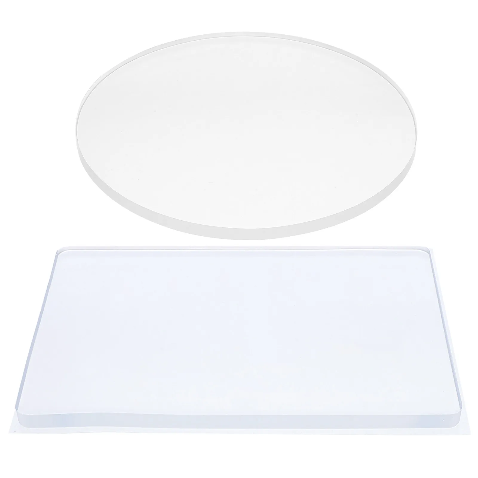 

Набор из 2 гибких многоразовых гелевых пластин для детского творчества: монопринтинг, перенос изображений, изготовление открыток, скрапбукинг