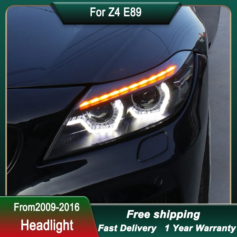 

Car styling Headlight For BMW Z4 E89 2009-2016 Upgrade to new style full LED Head Lamp DRL Head Lamp Front light Assembly