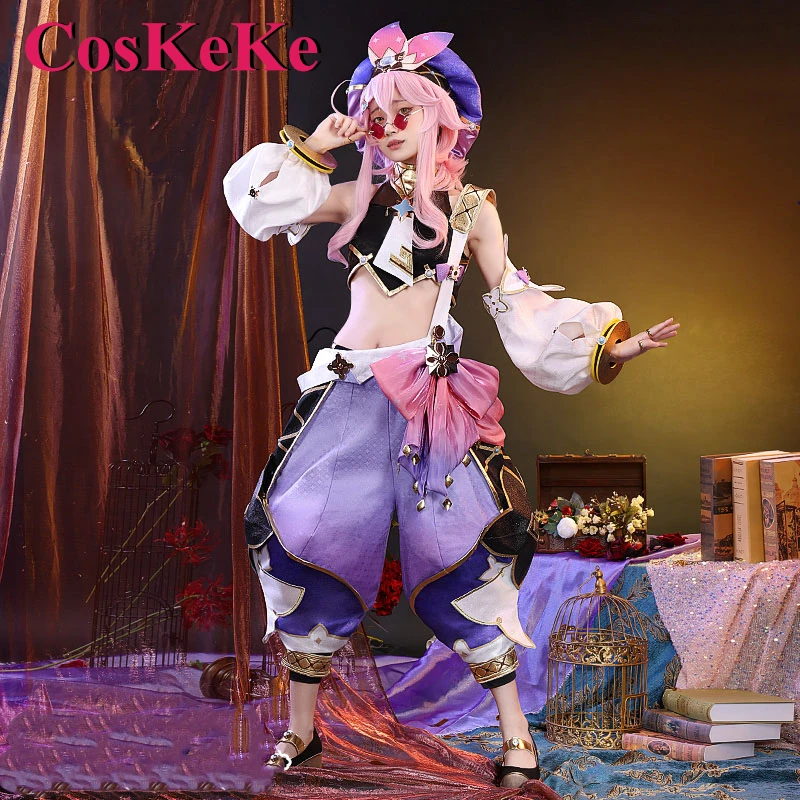 CosKeKe Dori Cosplay Anime Game Genshin Impact Costume Elegant Sweet Combat Unifrorm Full Set Women Party Role Play Clothing New