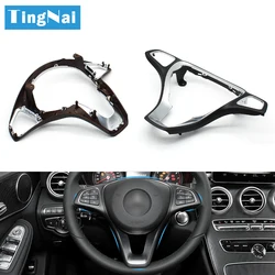 Car Steering Wheel Trim Cover For Mercedes Benz GLA GLC GLE GLS V Vito Class W156 X156 X253 W292 W166 W447