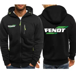2024 Spring Winter Mens Sweatshirt Tractor FENDT Hoodies high quality Brand Pullover Warm Fleece Hoody Casual Streetwear