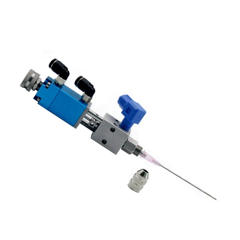 DJF-11  Thimble Type Single Liquid Dispensing Valve Fine Tuning Precision Disposable Valve Small Flow Glue Valve