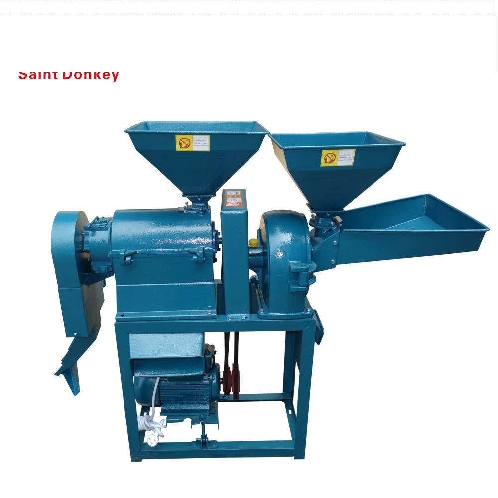 เครื่องสีข้าวขนาดเล็ก ผลิตแป้งข้าวสาร เครื่องบดผสม