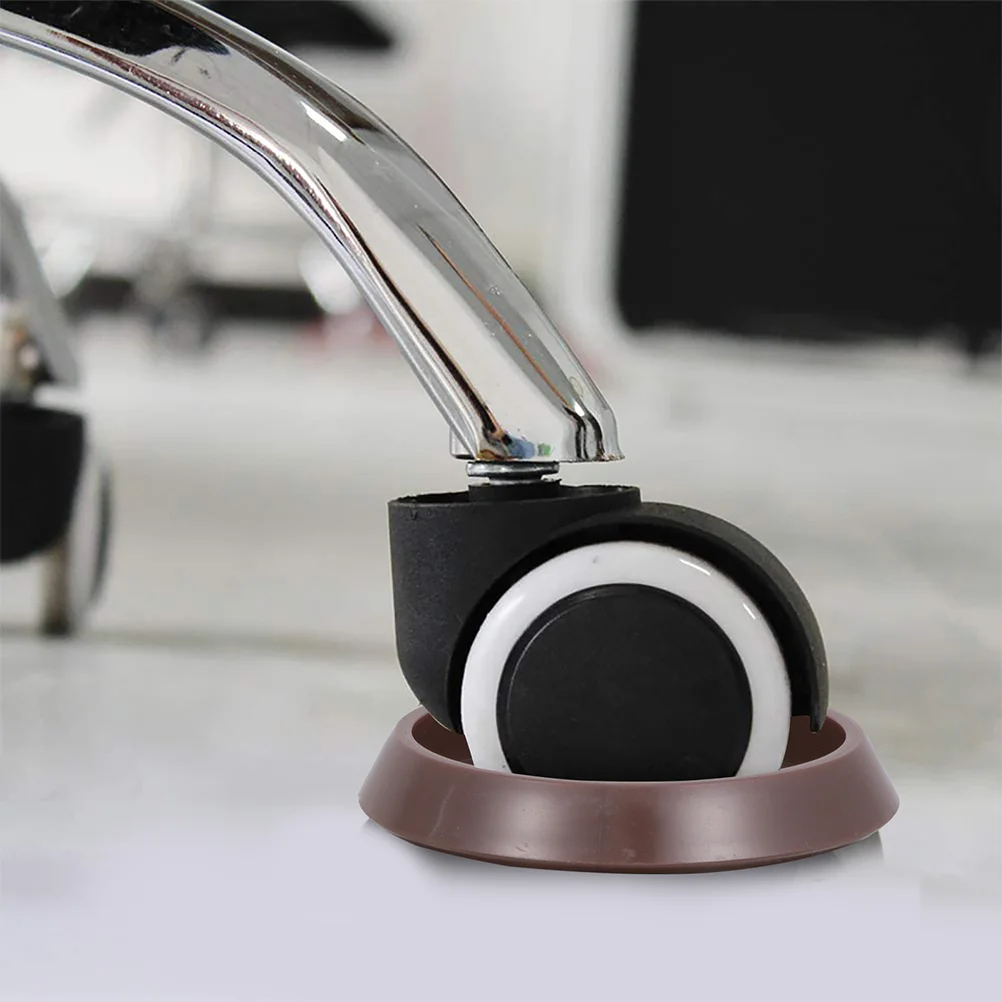 12 Pcs Protector Casters Cup Rug Carpet for Furniture Legs 550X550X090CM Plastic Cups