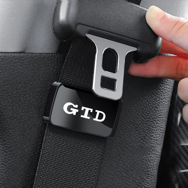 Magnetic Car Interior Supplies Seat Belt Holder Stabilizer Accessories For Volkswagen GTD VW Golf 4 5 6 7 7 MK4 MK5 MK6 MK7 MK8