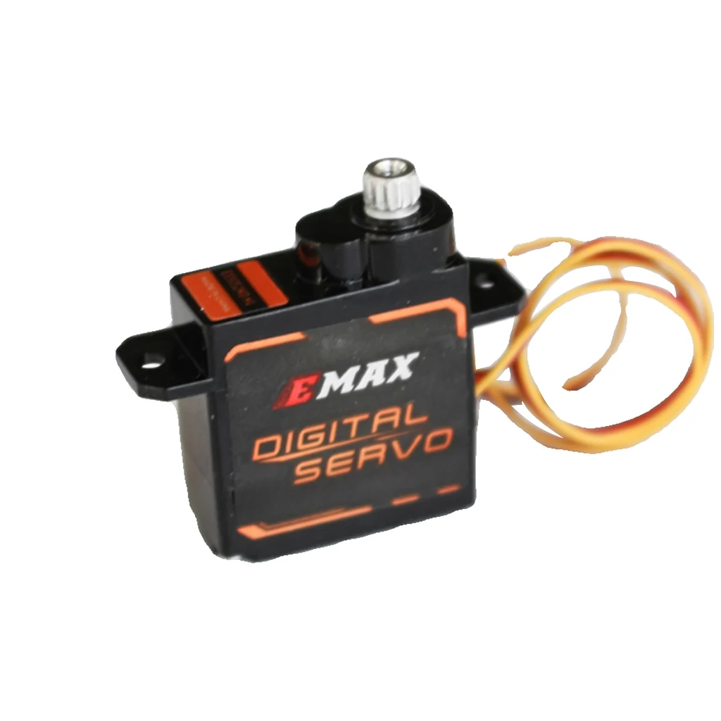 EMAX HV-Metal Gear Servo Digital para RC Car, Helicóptero Robô, Brinquedo, Módulo Barco, Alta Qualidade, Para Todos os Propósitos, 6g, ES9052MD, 4Pcs