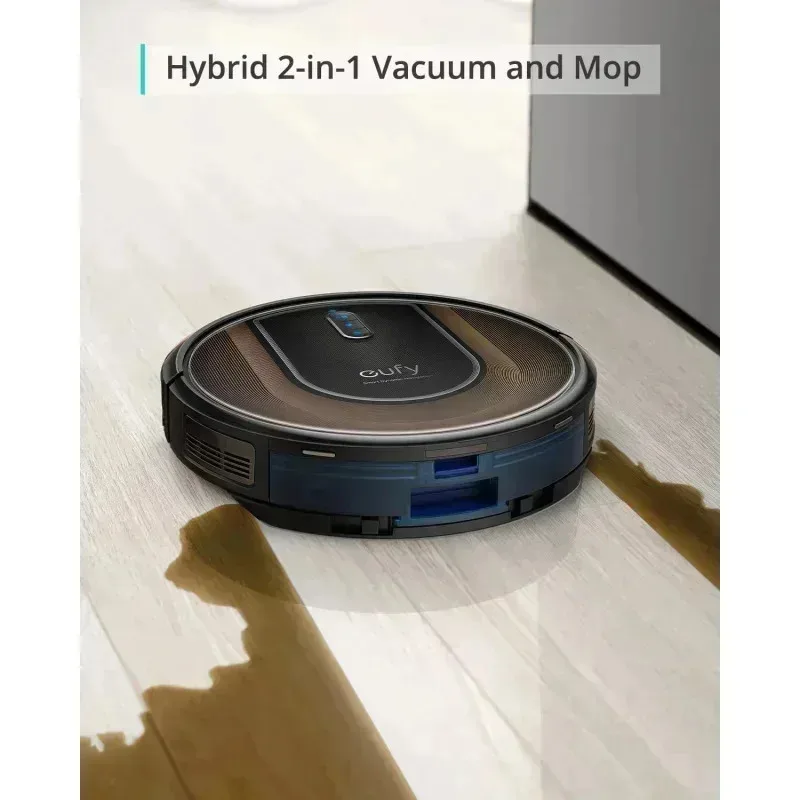 QZA4-Ceufy Clean by Anker,RoboVac G30 Hybrid SES,2-in-1 Sweep and mop,Self-Emptying Robot Vacuum,Dynamic Navigation,Allergy,