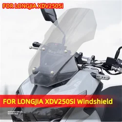 For LONGJIA Longjia XDV250Si xdv250si XDV 250SI front windshield special modification with raised windshield accessories