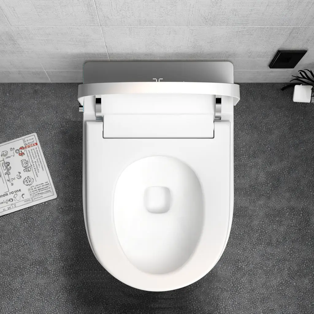 Space Saving Design Foam Shield No Water Pressure Limits Manual Flushing Wall Hung Smart Toilet with Wall Hung Installation - view 3