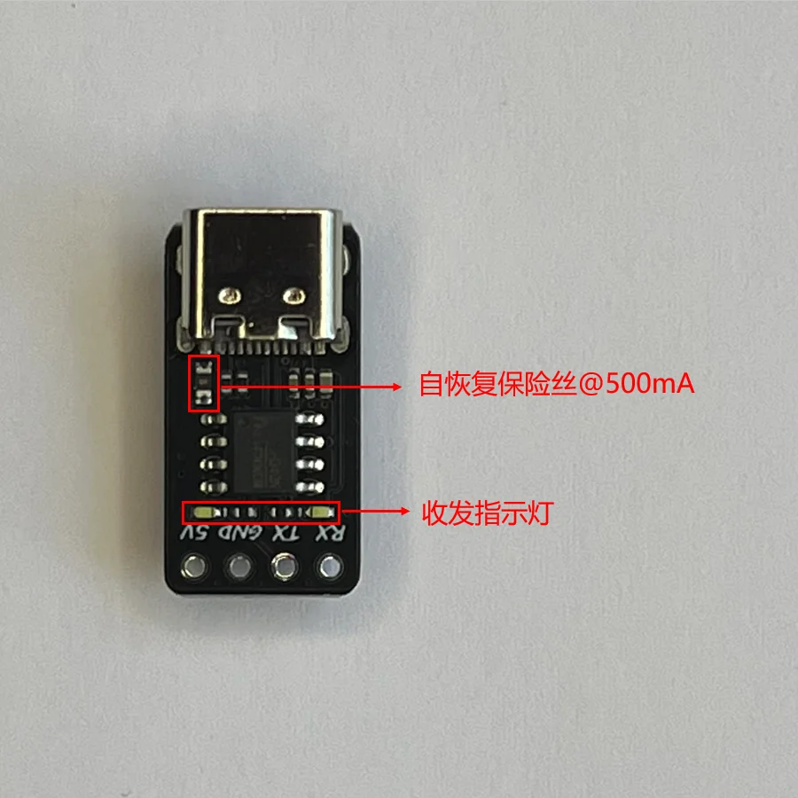 Serial Port Module CH340 Type-C Mini Serial Port USB to Serial Port TTL