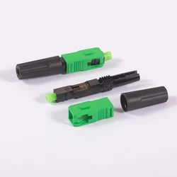 Fiber optic fast connector