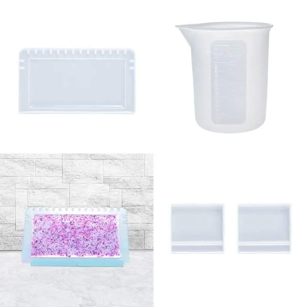 

1 комплект ожерелья, подставка для хранения, форма для эпоксидной смолы, украшения, силиконовая форма