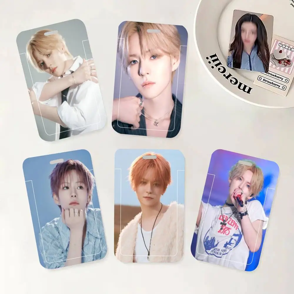 

Держатель для ID-карты K-pop Kanemoto Yoshinori с ремешком на шею, подвеской, держателем для бейджа, шнурком, брелоком, чехлом для рабочего пропуска, подарок