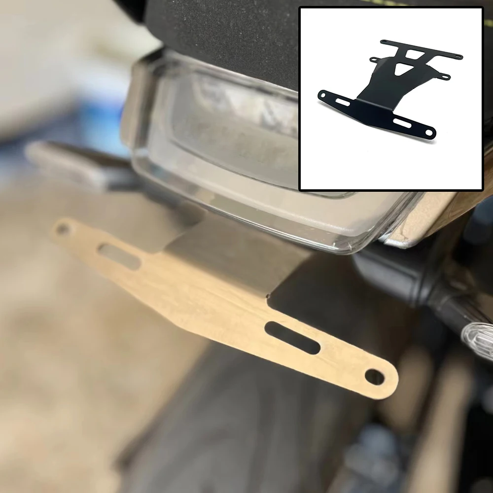 For Husqvarna Svartpilen Vitpilen 125 200 250 401 Vitpilen401 Motorcycle License Plate Holder Light Tail Tidy Fender Eliminator