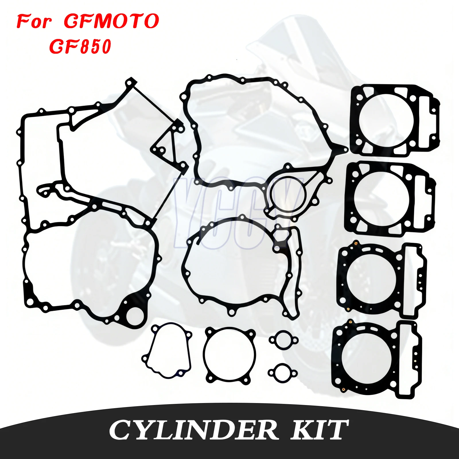 

Высококачественный комплект прокладок для мотоцикла, аксессуары для двигателя, полный комплект прокладок для CFMOTO CF850 CF 850, запасные части для мотоцикла